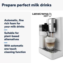 DeLonghi Rivelia EXAM440.55.W Volautomatische koffiemachine bonen - Wit — thumbnail 4