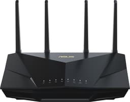ASUS RT-AX5400 draadloze router Gigabit Ethernet dual-band (2.4 GHz / 5 GHz) zwart — thumbnail 1