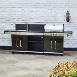 COOK'IN GARDEN - FIDGI 4 modulaire buitenkeuken met afdekking — thumbnail 4