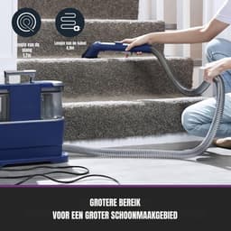 MIRA® Tapijtreiniger machine - Tapijtreiniger - Tapijtreiniger apparaat - Blauw - ‎20cm x 39cm x 30cm — thumbnail 4