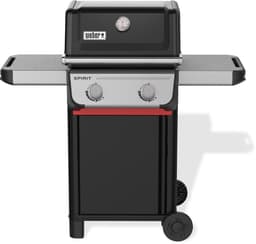 Weber Spirit E-210 - Gasbarbecue - Zwart - 2 Branders met 7,8 kW vermogen - Porselein geëmailleerde gietijzeren grillrooster - 2 Zijtafels - 2 Duurzame wielen - Kast met deur — thumbnail 1
