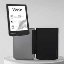 PocketBook Verse e-reader Mist Grey – 6 inch – 8 GB + Transparant Zwart Hoesje – voordeelbundel — thumbnail 1