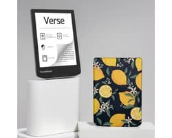 PocketBook Verse e-reader Mist Grey – 6 inch – 8 GB + Citroen / Lemon Print Hoesje – voordeelbundel