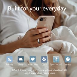 HAALE II Smart Ring met Oplaadcase - Gold - Size 12 — thumbnail 5