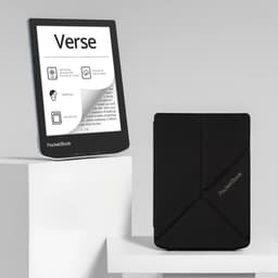 PocketBook Verse e-reader Bright Blue – 6 inch – 8 GB + Origami Zwart Hoesje – voordeelbundel — thumbnail 1