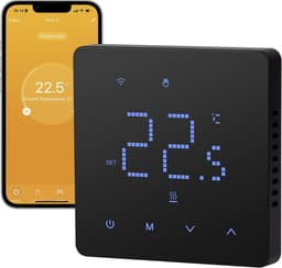 Slimme Wifi Thermostaat voor Gas- en Water CV-ketel | Vloerverwarming | App Bediening & Spraakbesturing — thumbnail 1