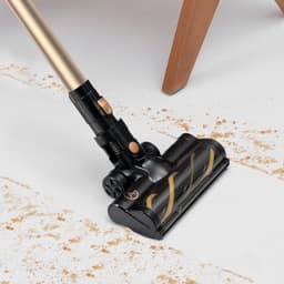 AG4200 Steelstofzuiger Draadloos – 2 Accu’s – 90 Min Stofzuigen – Krachtige Stofzuiger Zonder Zak – Geschikt voor Dierenharen – 2-in-1 Kruimeldief – Compact & Lichtgewicht – Platinum Gold — thumbnail 2