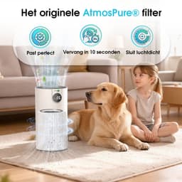 AtmosPure® HEPA 13 filter voor de CleanAir Luchtreiniger - 3-Laags - Actief Koolstoffilter - Filter Luchtreiniger — thumbnail 3