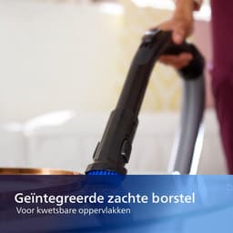 Cilinderstofzuiger zonder zak - Krachtige stofzuiger - Grondig schoonmaken - 99.9% stofabsorptie - 2 liter capaciteit - Rood — thumbnail 3
