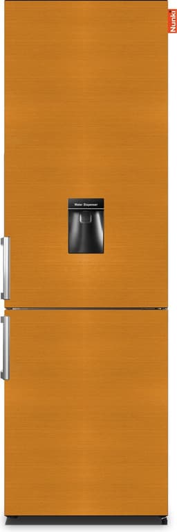 NUNKI LARGEH2O (Brushed Bronze Front) Combi Bottom Koelkast, E, 197+71l, Handle, Waterdispenser — thumbnail 1