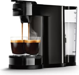 Philips Senseo Switch Koffiemachine HD6592/64 - Pad- en Filterkoffiezetapparaat - Automatische Uitschakeling - Instelbare Intensiteit - Incl Thermische Kan - Zwart — thumbnail 1
