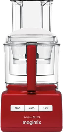 Magimix CS 5200 XL Premium Foodprocessor - Keukenmachine met Sapcentrifuge - Rood — thumbnail 1