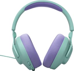 JBL Quantum 100 M2 - Bedrade Gaming Headset - Over-ear Koptelefoon met Afneembare Microfoon - 3.5 mm Jack - Voor PC, PlayStation, Xbox & Switch - Turquoise — thumbnail 3