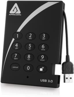 Apricorn Padlock 500GB USB 3.0 — thumbnail 5