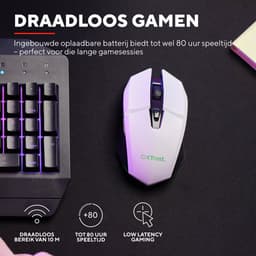Trust GXT 110 Felox Draadloze Gaming Muis met LED-verlichting — thumbnail 4