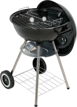 Houtskoolbarbecue met Deksel en Wielen – Ø 41 cm Grillrooster – Inclusief Waterdichte Hoes — thumbnail 4