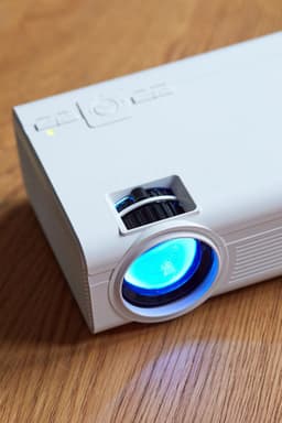 Lenco Beamer - Full HD 1080P - Projector met Bluetooth - LPJ-280WH Mini Beamer - Wit — thumbnail 5