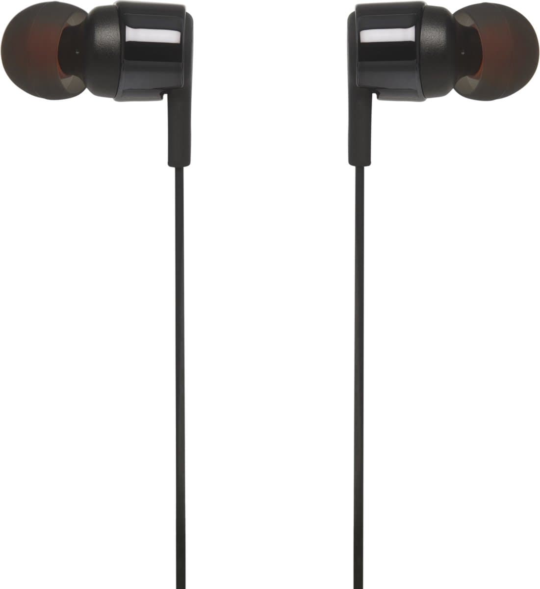 JBL Tune 210 - In-ear Oordopjes Bedraad - Oortjes met Microfoon - 3.5 mm Koptelefoon Aansluiting - Pure Bass Sound - Zwart — afbeelding 1