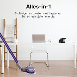 Elektrische Dweil Mop geschikt voor Dyson V7 V8 V11 V10 V15 Slim Steelstofzuiger – Dweilsysteem – Mondstuk - Vloerwisser– Stofzuigeraccessoires – Vloermop — thumbnail 5