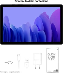 Samsung Galaxy Tab A7 (2020) - LTE - 32GB - Grijs — thumbnail 4