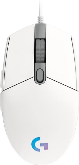 Logitech G203 LIGHTSYNC - Bedrade Gaming Muis - RGB verlichting - Wit — thumbnail 1