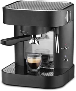 Trisa Espresso Perfetto Espressomachine Zwart, RVS 1275 W — thumbnail 1