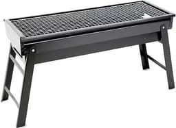 Tafel BBQ | Houtskool barbecue | Opvouwbare inkapbare ruime tafel BBQ voor camping reizen vakantie compact | opvouw inklap reis kolen BBQ — thumbnail 1