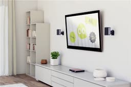 Goobay Luidsprekerbevestiging Universal, 2 universele beugels, zwart — thumbnail 5