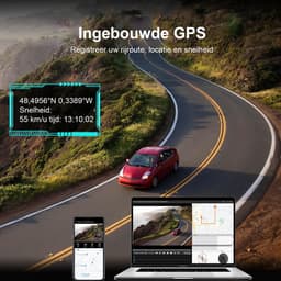 Ultra HD Auto Dashcam - 3840x2160P Frontale Dashcam - G-sensor, Loop-opname, Eenvoudige Installatie - Haarscherpe Beelden voor Veilig Rijden - Auto Dashboard Camera voor Ongeëvenaarde Opnamekwaliteit — thumbnail 4