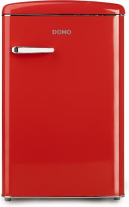 DOMO DO91703R Retro Koelkast - 120 L - Koelkast Tafelmodel - D - Rood — thumbnail 1