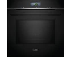 Siemens HM736G1B1 - iQ700 - Inbouwoven met magnetron - 60 cm x 60 cm - Air Fry-functie: voor perfect en gezonde gefrituurde gerechten - Home Connect