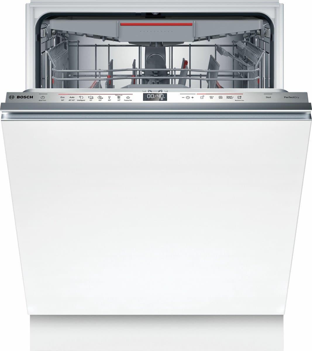 Bosch SMV6ZCX06E - Serie 6 - Inbouwvaatwasser - Volledig integreerbaar - Zeer stil - Energielabel B - PerfectDry met zeolith: perfecte droogresultaten met een laag energieverbruik — afbeelding 1