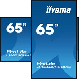iiyama LH6560UHS-B1AG beeldkrant Digitaal A-kaart 163,8 cm (64.5") LED Wifi 500 cd/m² 4K Ultra HD Zwart Type processor Android 11 24/7 — thumbnail 2