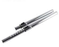 Robuuste roestvrijstalen verlengbuis voor stofzuigers en compatibele vervangingsbuis voor stofzuigers- 32 gauge- intrekbaar- totale lengte 470 mm