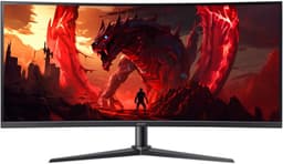 Acer NITRO XZ0 XZ340CUR X0 computer monitor 86,4 cm (34") 3440 x 1440 Pixels UltraWide Quad HD LED Zwart — thumbnail 1