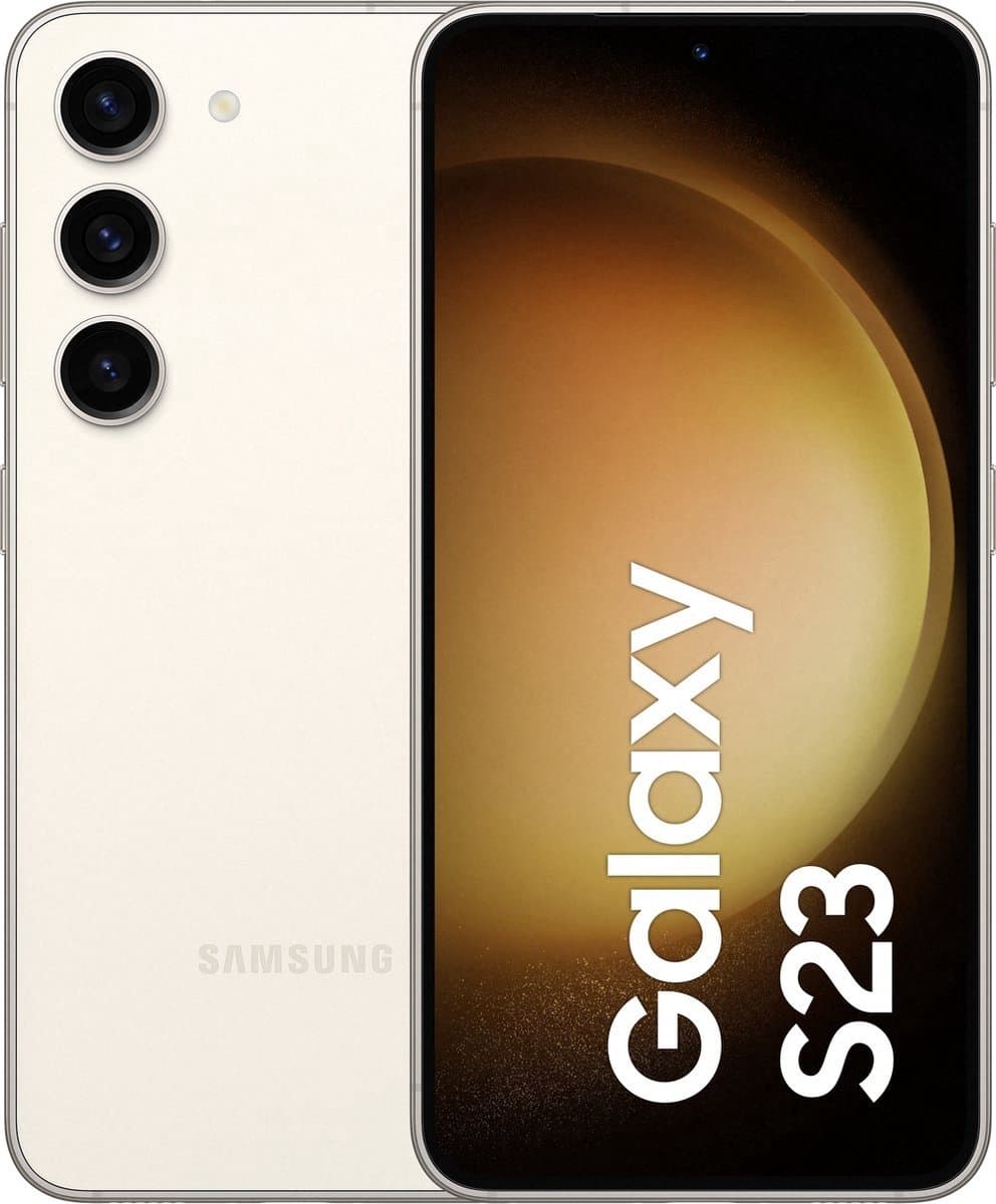 Samsung Galaxy S23 5G - 128GB - 8 GB RAM - Crème — afbeelding 1