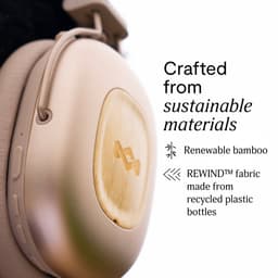 HOUSE OF MARLEY POSITIVE VIBRATION REBEL ANC Over-ear Draadloze hoofdtelefoon met Noise-cancelling Cream — thumbnail 3