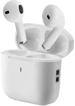 Bluetooth oordopjes - in ear - oortjes - Oordopjes - Draadloze oordopjes - Draadloze bluetooth oordoppen - Pro 4 Oordoppen - Bluetooth oortjes - Wit — thumbnail 2