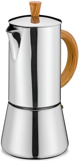 Cilio Figaro - Percolator / Espressomaker - 6-kops - Roestvrij staal - Kunststof — thumbnail 1
