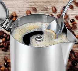 Cilio Figaro - Percolator / Espressomaker - 6-kops - Roestvrij staal - Kunststof — thumbnail 2