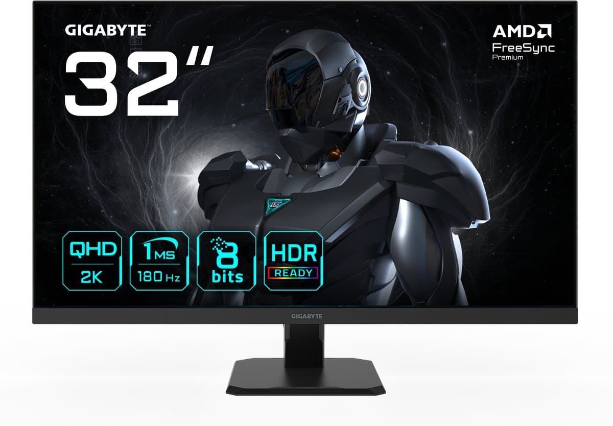 GIGABYTE GS32QA - 2K QHD IPS Gaming Monitor - 180Hz - 32 Inch — afbeelding 1