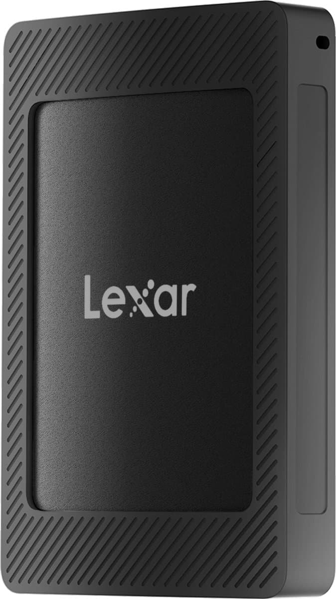 Lexar SL500M Magnetic-Set Portable SSD 4TB externe solide-state drive 4 TB USB Type-C USB 3.2 Gen 2x2 Zwart — afbeelding 1