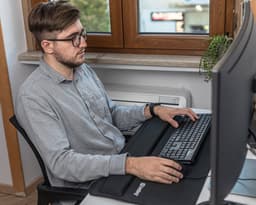 Sandberg - 520-35 - Desk Pro Pad Xxl - 71.2 x 35.0 x 2.3 CM — thumbnail 2