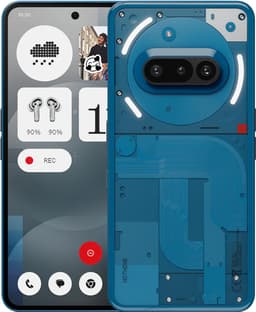 Nothing Phone (3a) - 12/256GB - 5G - Blauw — thumbnail 1