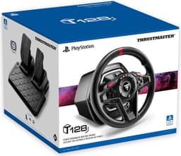 Thrustmaster T128-P - Racestuur en Pedalen - Force Feedback & Magnetische Flippers - Voor PS5/PS4/PC - Geschikt voor Forza Horizon 6 (PC) — thumbnail 2