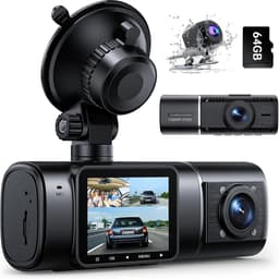 Lexium Dashcam - Daschcams - Auto - Camera - Vooruit - Achteruit - Video - Autobeveiliging - Parkeerbeveiliging - Recording - Dag en Nacht - Schadepreventie — thumbnail 1
