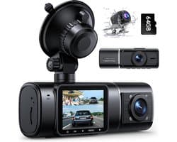 Lexium Dashcam - Daschcams - Auto - Camera - Vooruit - Achteruit - Video - Autobeveiliging - Parkeerbeveiliging - Recording - Dag en Nacht - Schadepreventie