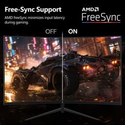Z-EDGE UG24 Curved Gaming Monitor - FHD 1920x1080 - 24 Inch- 180Hz - MPRT 1ms - 300cd/m² - HDMI 2.1 & DisplayPort 1.4 - Zwart — thumbnail 5