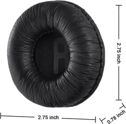 Vervangende Oorkussens en Hoofdband Kussen Geschikt voor JBL Tune 510BT, T500BT, T450, Tune 600 en JR300 - Comfortabele Ear Pads Set - Zwart — thumbnail 2