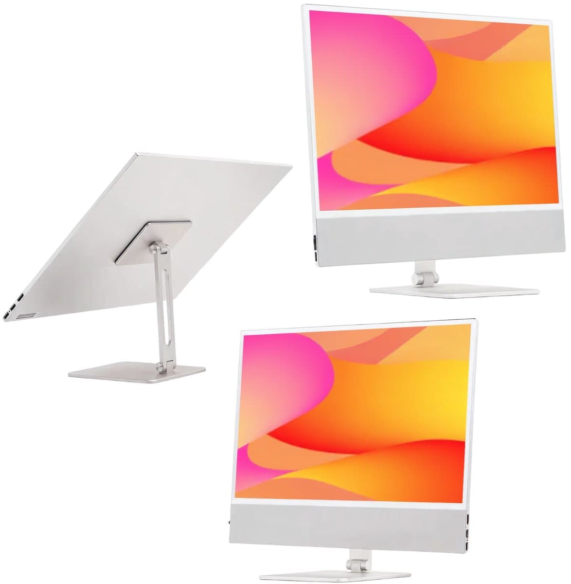 Pora&Co - Portable monitor - Touchscreen - Beelscherm 15.6 inch - HDMI & USB-C - Full HD - Draagbare Monitor — afbeelding 1
